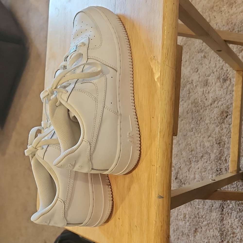White Air Force 1s